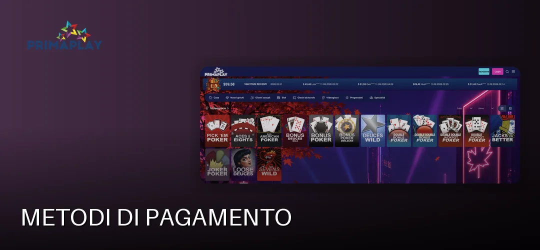 PrimaPlay promotional banner